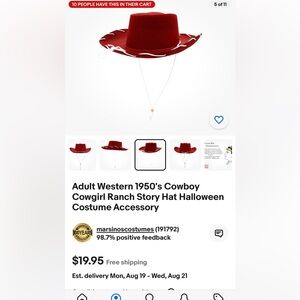 Toy Story Jessie western hat